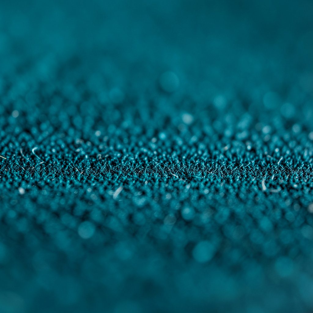 Close-up of white paper fibers with subtle embossed pattern