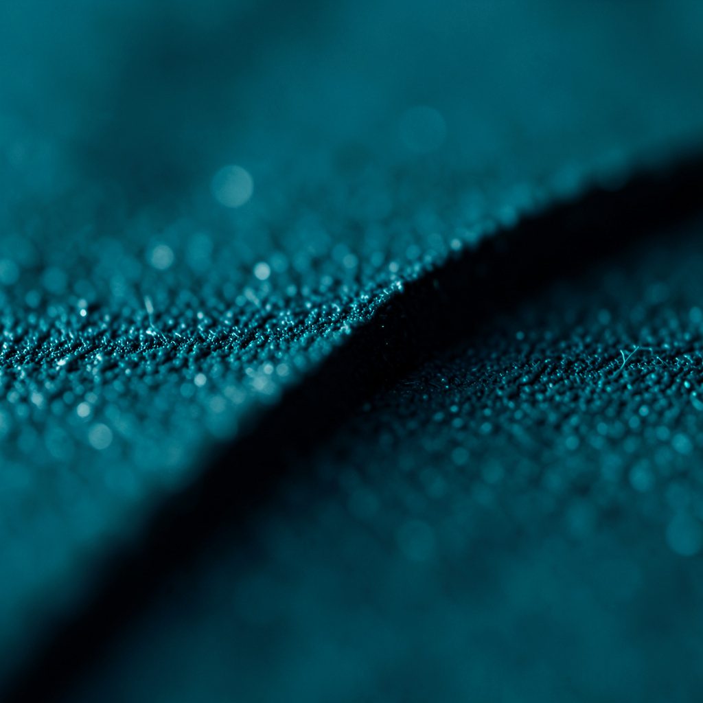 Abstract pharmaceutical research imagery with soft blue tones and molecular motifs